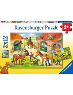 Puzzle Caluti, 2X12 Piese,RVSPC05178 2
