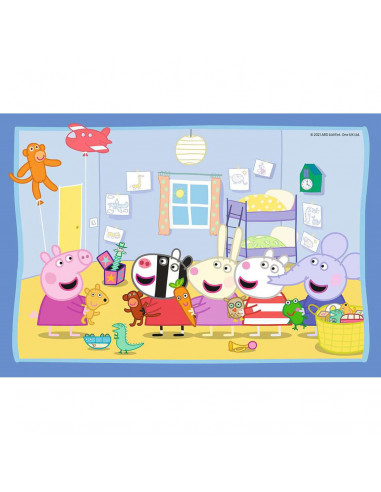 Puzzle Peppa Pig, 2X12 Piese,RVSPC05574