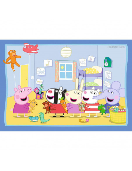 Puzzle Peppa Pig, 2X12 Piese,RVSPC05574
