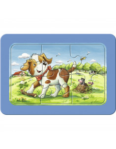 Puzzle Animalute, 3X6 Piese,RVSPC07062