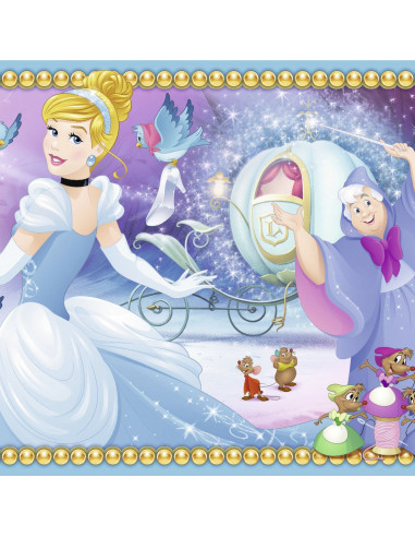 Puzzle In Cutie Printesele Disney, 6 Piese,RVSPC07428