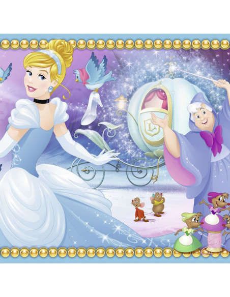 Puzzle In Cutie Printesele Disney, 6 Piese,RVSPC07428