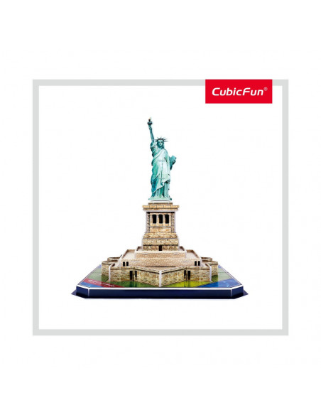Cubic Fun - Puzzle 3D Statuia Libertatii (Nivel Mediu 39