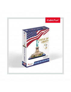 Cubic Fun - Puzzle 3D Statuia Libertatii (Nivel Mediu 39 2