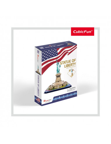 Cubic Fun - Puzzle 3D Statuia Libertatii (Nivel Mediu 39