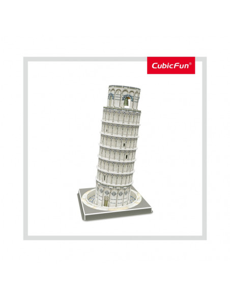 Cubic Fun - Puzzle 3D Turnul Din Pisa (Nivel Mediu 27