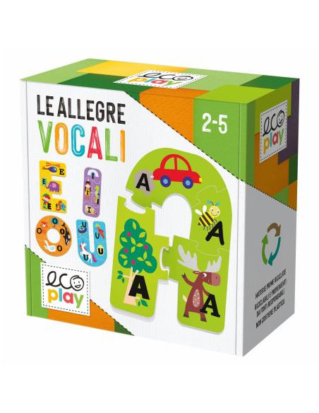 Headu Ecoplay - Joc Sa Invatam Vocalele,HE27965