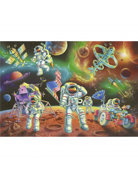 Puzzle Astronauti Pe Luna, 35 Piese,RVSPC08678