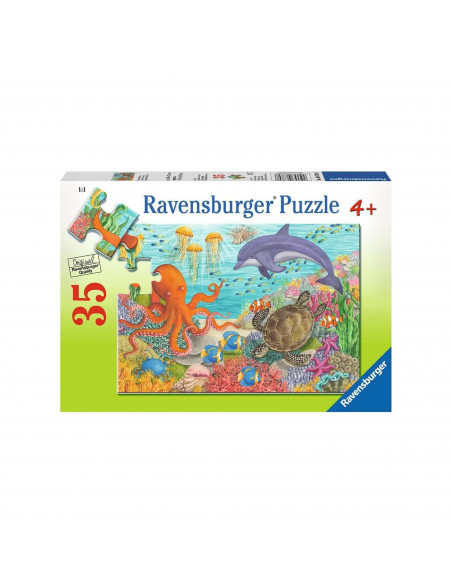 Puzzle Animale Din Ocean, 35 Piese,RVSPC08780