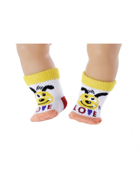 Baby Born - Set 2 Perechi Sosete 43 Cm Diverse Modele,ZF831755