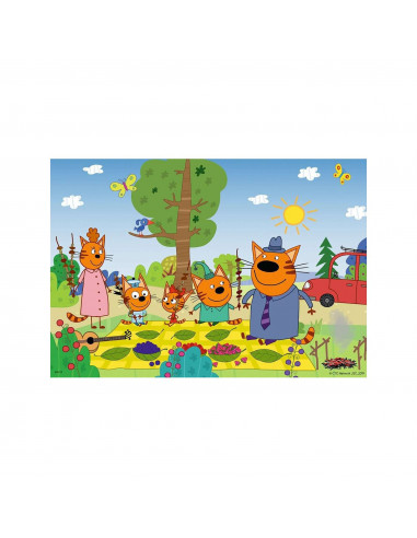 Puzzle Kid E Cats, 2X12 Piese,RVSPC05079