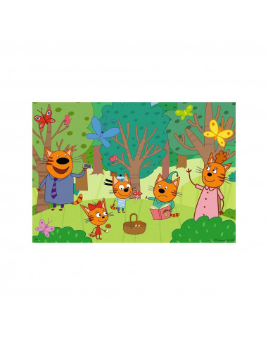 Puzzle Kid E Cats, 2X12 Piese,RVSPC05079