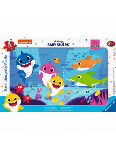 Puzzle Baby Shark, 15 Piese,RVSPC05122