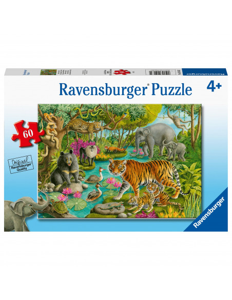 Puzzle Padure In India, 60 Piese,RVSPC05163