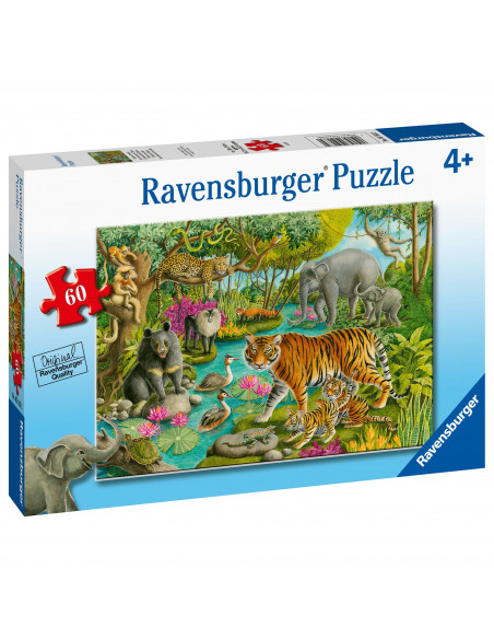 Puzzle Padure In India, 60 Piese,RVSPC05163