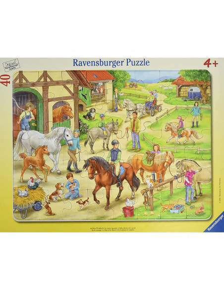 Puzzle Tip Rama Ferma, 40 Piese,RVSPC06164