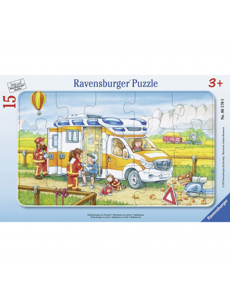 Puzzle Tip Rama Ambulanta, 15 Piese,RVSPC06170