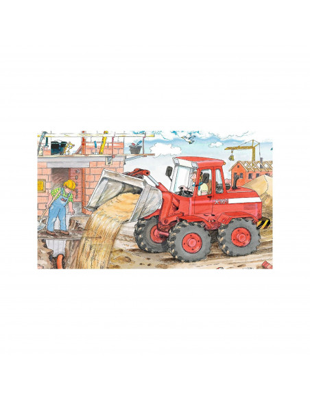 Puzzle Excavator, 15 Piese,RVSPC06359
