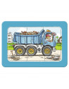 Puzzle Excavator, Tractor Si Basculanta, 3X6 Piese,RVSPC06573