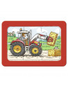 Puzzle Excavator, Tractor Si Basculanta, 3X6 Piese,RVSPC06573