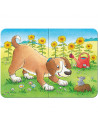 Primul Meu Puzzle Animale, 2/4/6/8 Piese,RVSPC06951