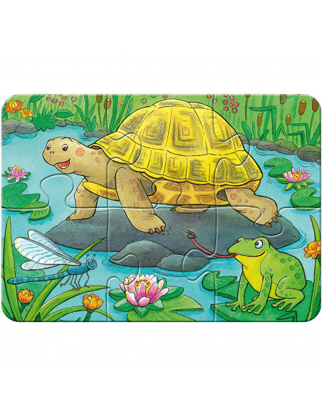 Primul Meu Puzzle Animale, 2/4/6/8 Piese,RVSPC06951