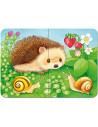 Primul Meu Puzzle Animale Din Padure, 2/4/6/8 Piese,RVSPC06952