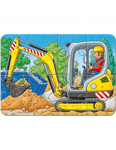 Primul Meu Puzzle Utilaje Agricole, 2/4/6/8 Piese,RVSPC06954