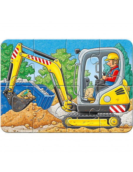 Primul Meu Puzzle Utilaje Agricole, 2/4/6/8 Piese,RVSPC06954
