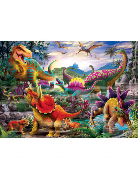 Puzzle Atacul T-Rex, 35 Piese,RVSPC05160