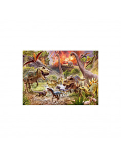 Puzzle Atacul Dinozaurilor, 60 Piese,RVSPC05164