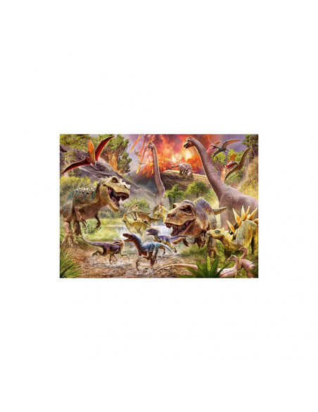 Puzzle Atacul Dinozaurilor, 60 Piese,RVSPC05164