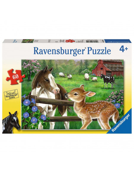 Puzzle Calut Si Caprioara, 60 Piese,RVSPC09625