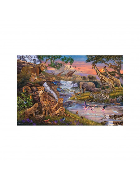 Puzzle Animale Salbatice La Rau, 3000 Piese,RVSPA16465