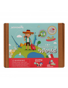 Jack In The Box - Kit Creatie 2-In-1 In Jurul Lumii,JK10018