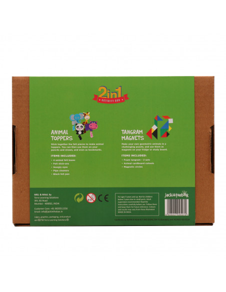 Jack In The Box - Kit Creatie 2-In-1 Safari In Jungla,JK10021