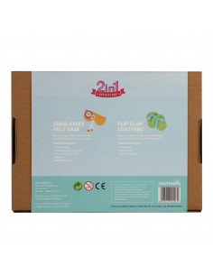 Jack In The Box - Kit Creatie 2-In-1 O Zi Pe Plaja,JK10015 2