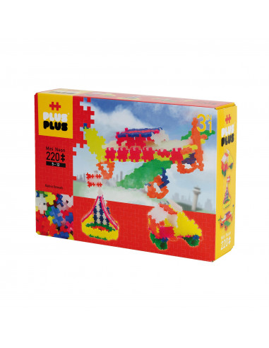 Plus Plus Neon 3 In 1 - 220 Piese,PP3711