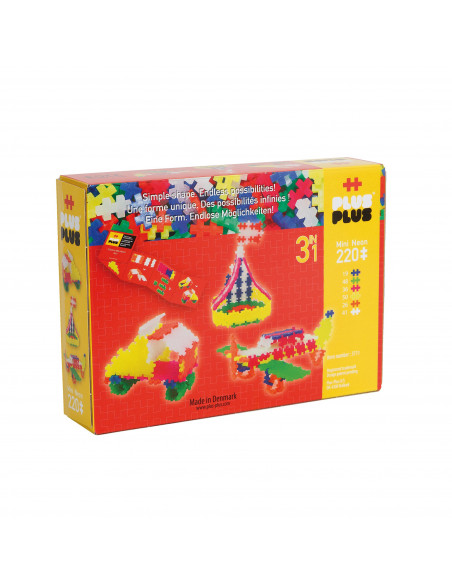 Plus Plus Neon 3 In 1 - 220 Piese,PP3711