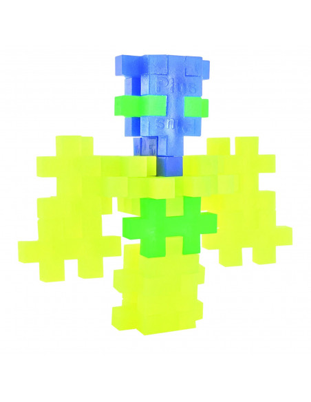 Plus Plus Mix Neon - 100 Piese/Tub,PP4024