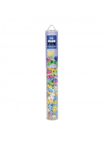 Plus Plus Mix Pastel - 100 Piese/Tub,PP4025