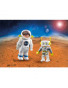 Playmobil - Set 2 (Figurine) Astronauti - Esa Si Robert,70991