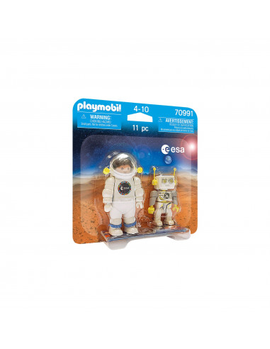 Playmobil - Set 2 (Figurine) Astronauti - Esa Si Robert,70991