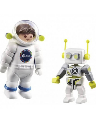 Playmobil - Set 2 (Figurine) Astronauti - Esa Si Robert,70991
