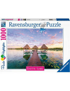 Puzzle Insula Tropicala, 1000 Piese,RVSPA16908 2