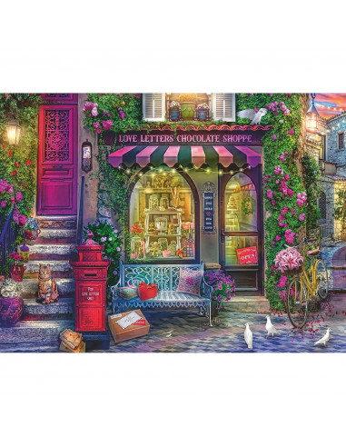 Puzzle Magazinul De Ciocolata, 1500 Piese,RVSPA17136
