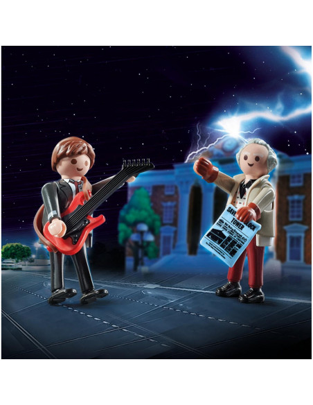 Playmobil - Inapoi In Viitor -Marty Si Dr. Brow,70459