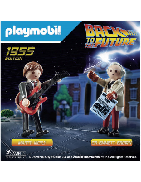 Playmobil - Inapoi In Viitor -Marty Si Dr. Brow,70459