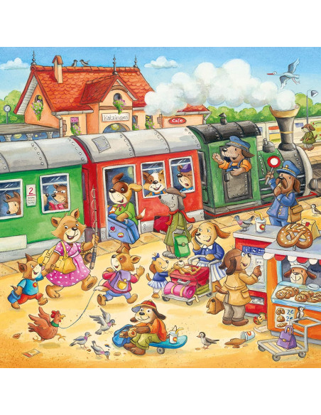 Puzzle Vacanta La Tara, 3X49 Piese,RVSPC05249