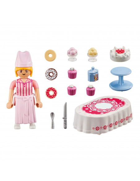 Playmobil - Cofetar Cu Prajituri,70381